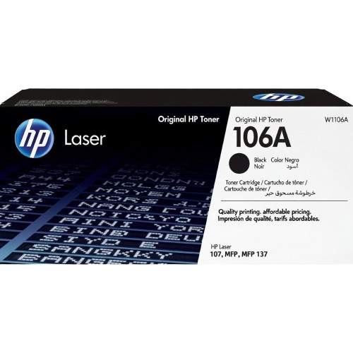HP TONER ORIGINAL 106A