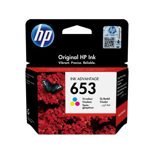 HP CARTRIDGE COLOUR 653