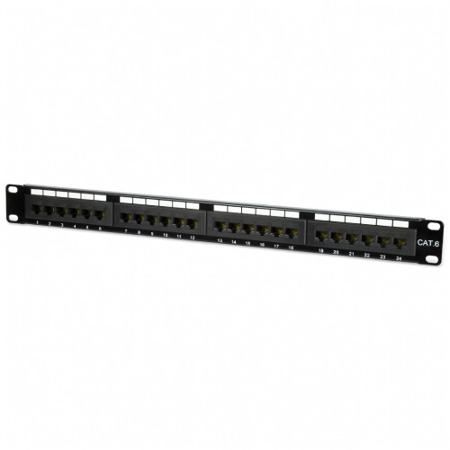 PATCH PANEL UTP CAT6E 24PO 19