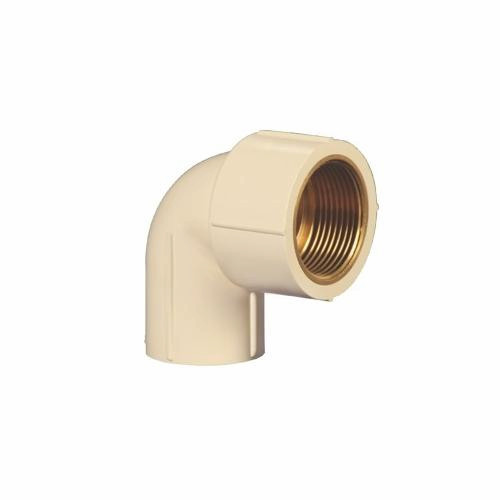 CPVC W/PLATE FEMALE ELBOW  BRASS 16*15MM