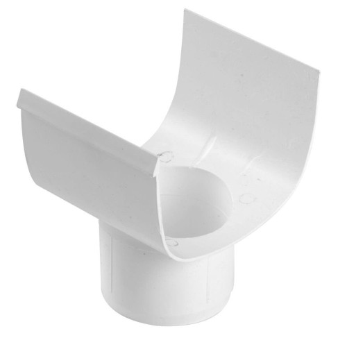GUTTER PVC OUTLET D SHAPE