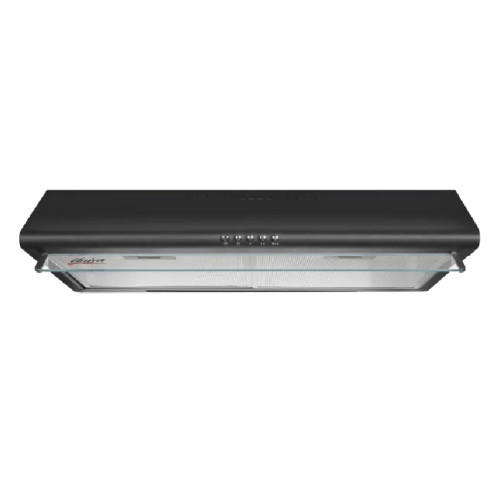 UNIVA COOKERHOOD 600MM FLAT BLK